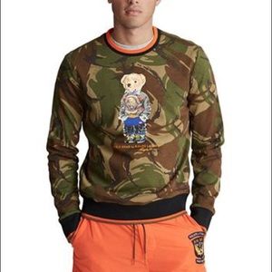 Polo bear camp sweatshirt